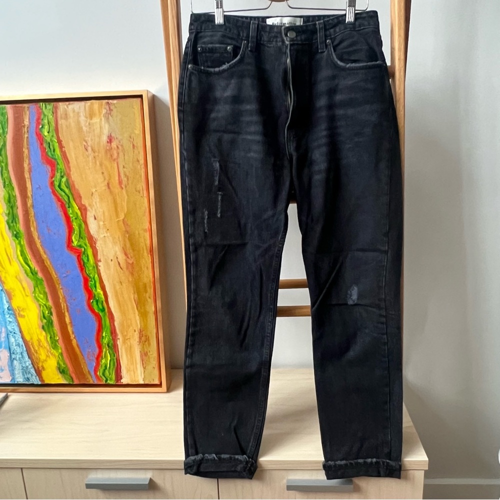REFORMATION Black Jeans